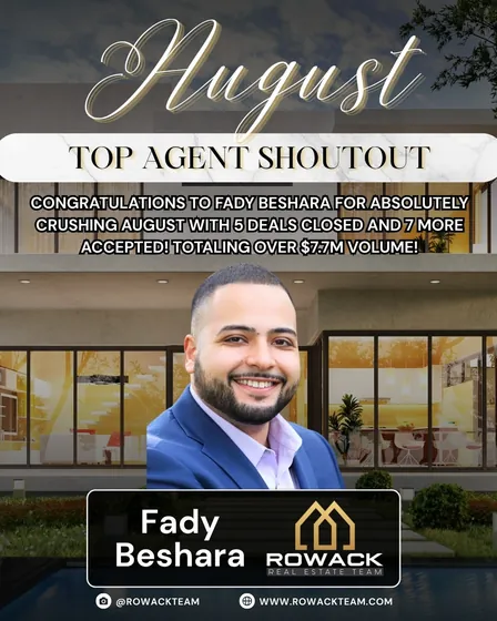 August top agent shoutout: Fady Beshara