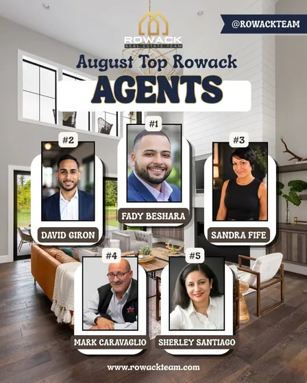 August top Rowack agents