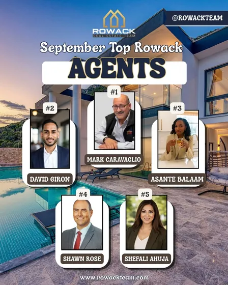 September top Rowack agents