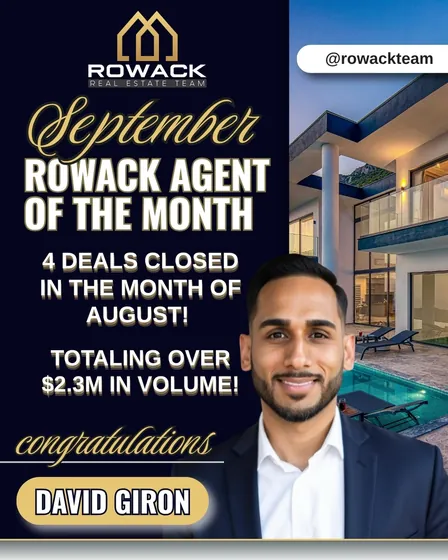 September Agent of the Month: David Giron